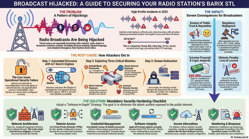 Radio Technical Disruption Don't Believe All That You Hear